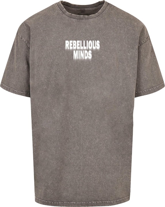 Produktbild Merchcode Rebellious Minds Acid Washed Oversize Tee - 116563 (L)