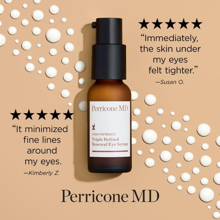 Actual product image Perricone MD High Potency Retinol Recovery (Eye care serum, Day + Night, 15 ml)