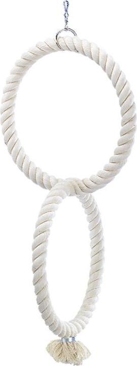 Nobby Cage Toy, 2 cotton climbing rings