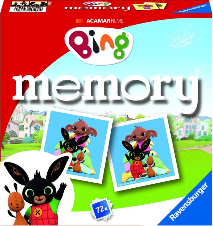 Immagine prodotto Ravensburger 20500 - - Bing - memory- Gioco Educativo (Tedesco, Inglese)