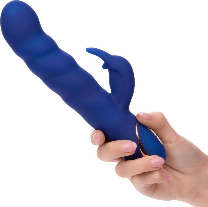 Productafbeelding CalExotics Jack Rabbit Vibrator Wave Beweging Blauw