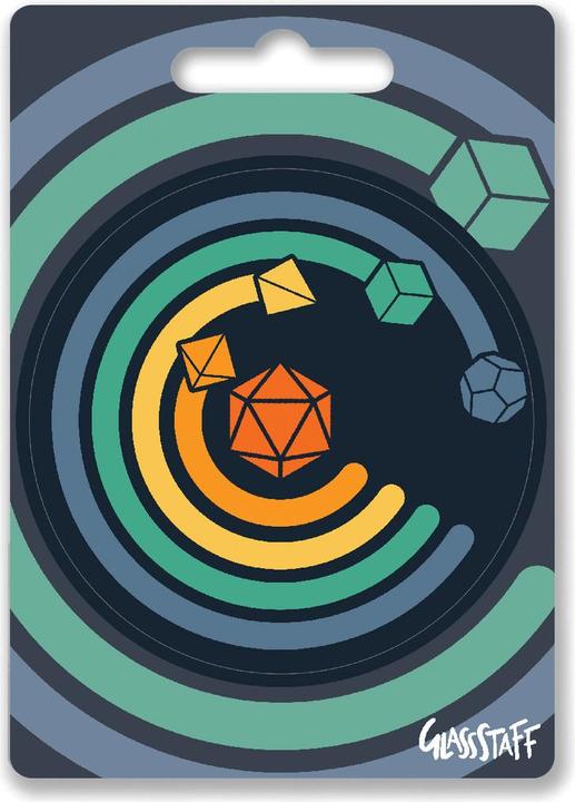 Produktbild Glass Staff Circle of Dice Sticker Mehrfarbig, Detailfarbe (1 Sticker)