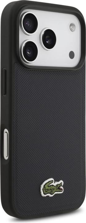 Produktbild Lacoste Iconic Petit Pique Woven Logo MagSafe Case for iPhone 17 Pro Navy Blue (Apple iPhone 17 Pro)