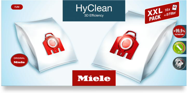 Immagine prodotto Miele Sacchetto per la polvere FJM 3D Hyclean XXL (16 x)