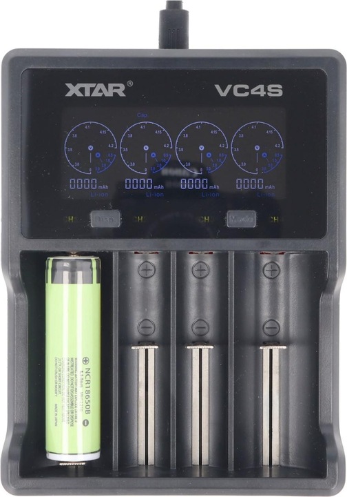 Produktbild Xtar VC4S (1 Stk., Ladegerät inkl. Akku)