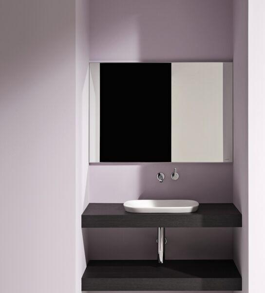 Produktbild Laufen INO Einbauwaschtisch, ohne Hahnloch, mit Überlauf, 500x365mm, H817302 (360 mm, 500 mm)