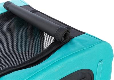Produktbild Trixie Hondenfietskar Limited Edition Zwart / Turquoise (Hund, Reflektoren)