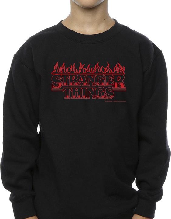 Image du produit Netflix - Sweat STRANGER THINGS FLAMES - Garçon (128)
