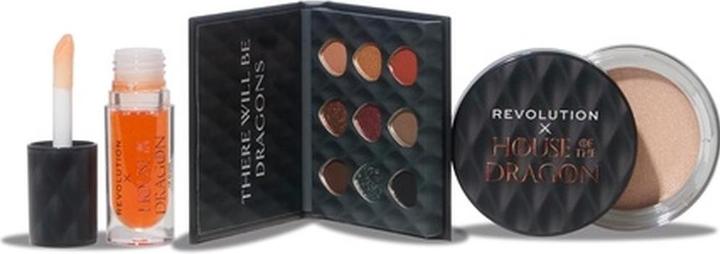 Actual product image I Heart Revolution Revolution Beauty House of Dragon X Revolution Dragon Glow Gift Set (Make up set)