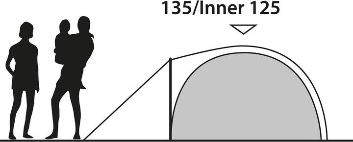 Immagine prodotto Outwell Cloud 4 (Tenda a cupola, 6.30 kg, 4 persone)