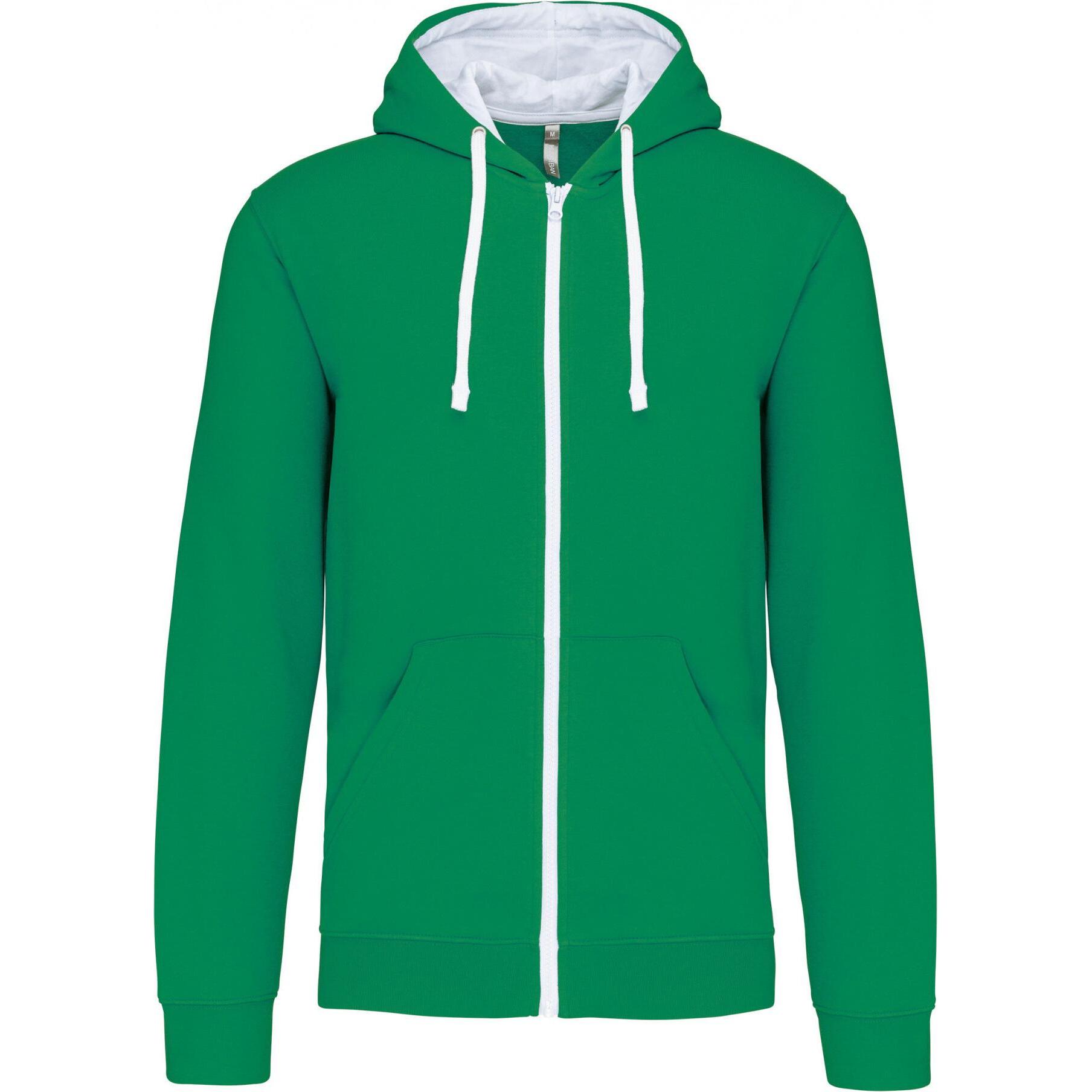 Kariban, Pullover, Kapuzenjacke, Grün, (XS)