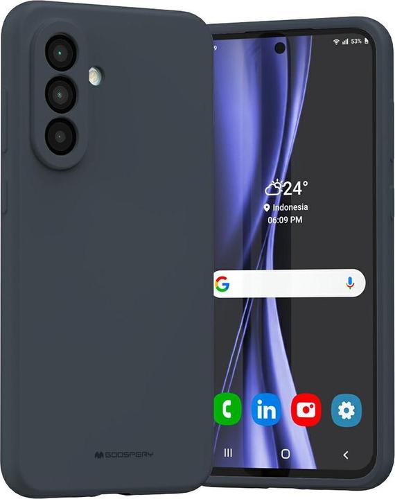 Produktbild Etui Silicone Sam A36 granatowy/navy (Samsung Galaxy A36)