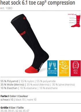 Immagine prodotto Lenz Heat Sock 6.1 (42 - 44)
