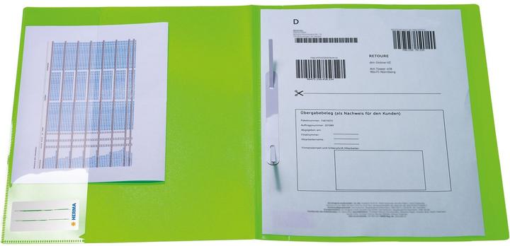 Image du produit HERMA Dossier de reporting A4 vert fluo Polypropylène 3p. (A4, 3x)