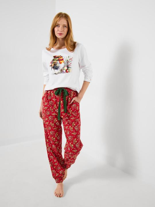 Produktbild Joe Browns Festive Robin Cuffed Pyjama Set (S)
