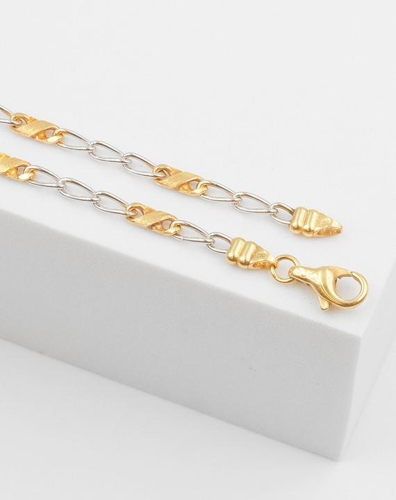 Immagine prodotto Muau Catena di 8 (19 cm, 18K 750, Oro)
