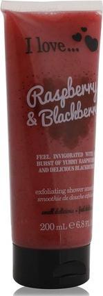 Productafbeelding I Love... Exfoliërende Douche Smoothie Framboos & Bramen Douche Scrub 200 ml (200 ml)