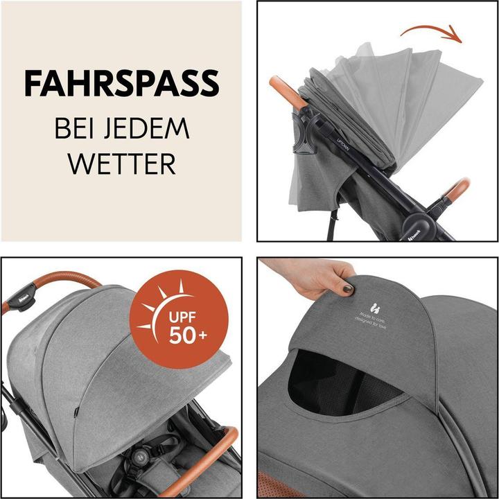 Produktbild Hauck Buggys & Sportwagen Buggy & Sportwagen UpTown Black inkl. 3in1
