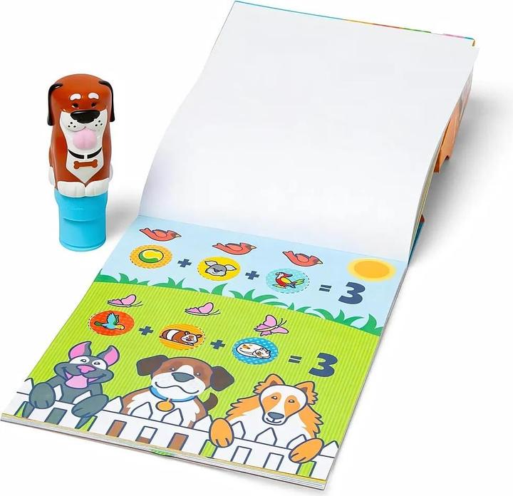 Produktbild Spin Master Melissa & Doug - Sticker WOW! Hund Aufkleberstempel & Block