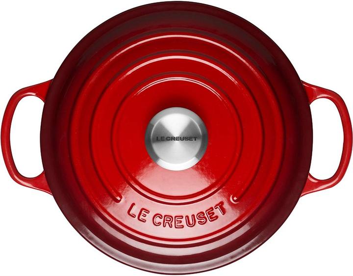 Produktbild Le Creuset Signature (22 cm, Bräter + Schmortopf, Gusseisen)