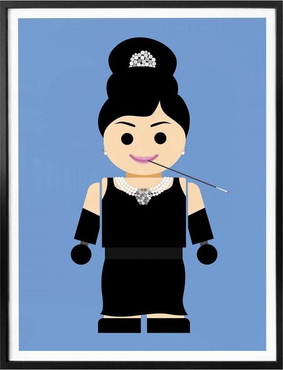Actual product image Trenddeko Audrey Hepburn Toy (40 x 50 cm)