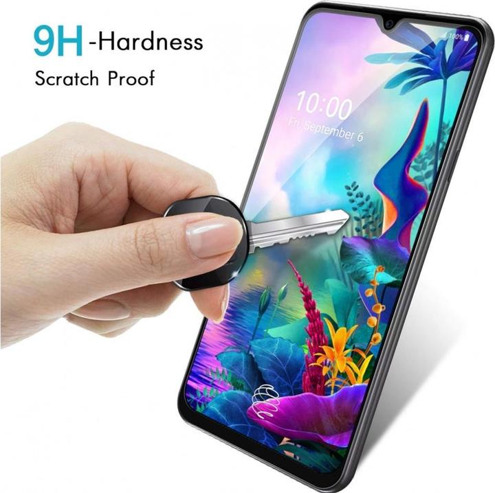 Produktbild Screenguard LG G8X ThinQ Full Screen Panzerglas Schutzfolie 2.5D 9H (1 Stk., LG G8X ThinQ)