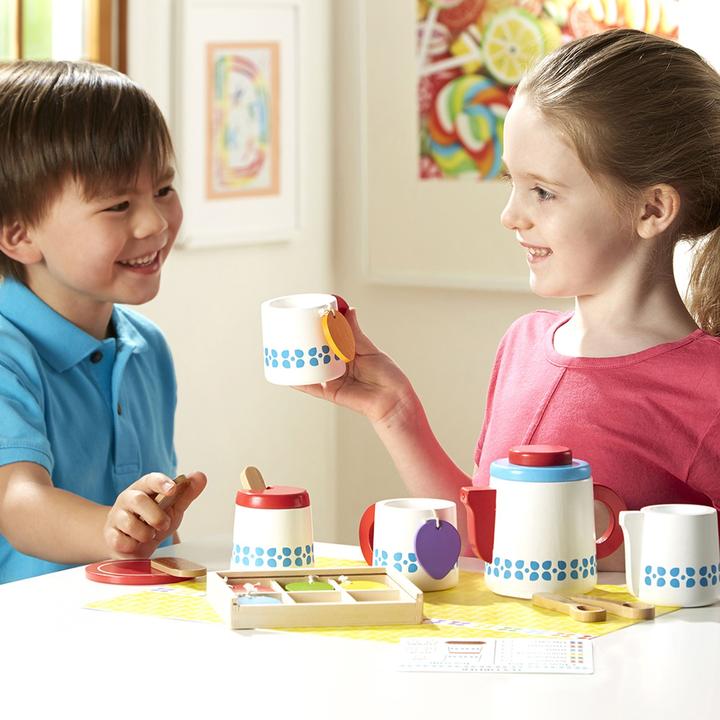 Actual product image Melissa & Doug Tea set