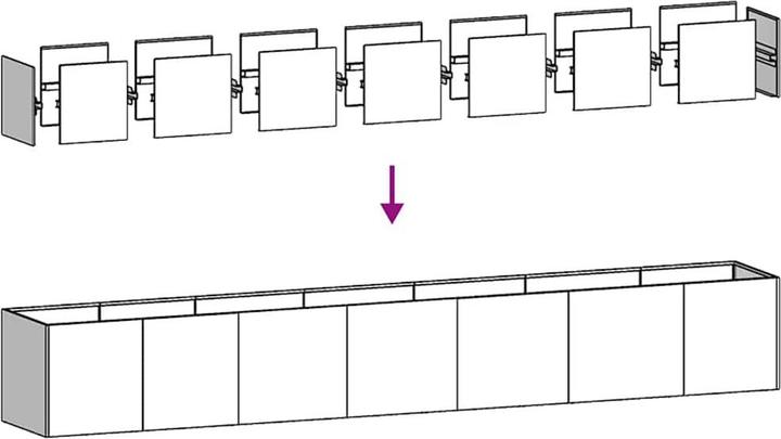 Produktbild vidaXL Pflanzkübel