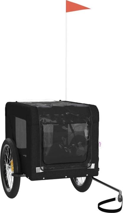 Actual product image vidaXL Fahrradanhänger Hund