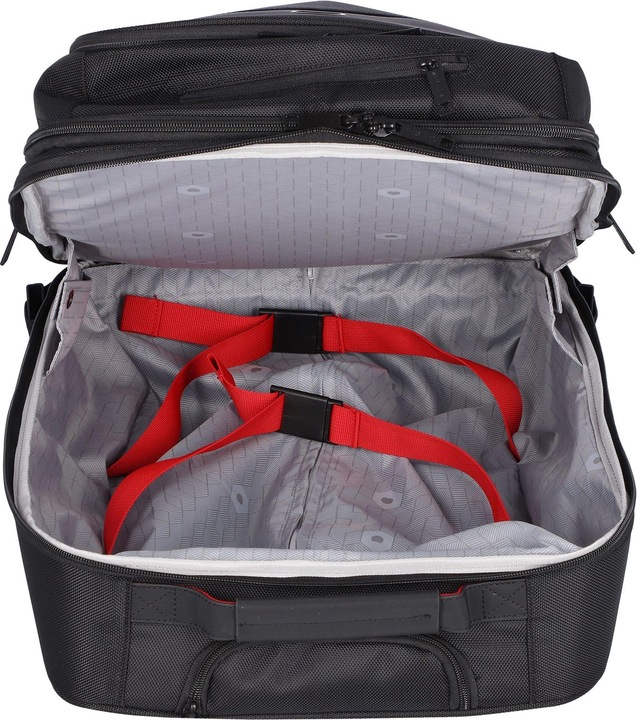 Image du produit Delsey Parvis Plus Backpack Trolley - 2 Compartiments - 17,3 pouces - Noir (35 l, Bagage à main (jusqu'à 50l))