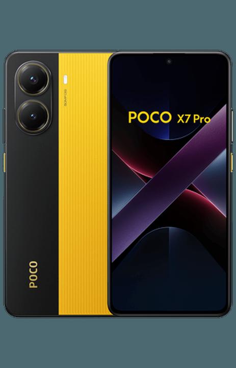 Actual product image Xiaomi Poco X7 Pro (256 GB, Yellow, 6.67", Dual SIM, 5G)