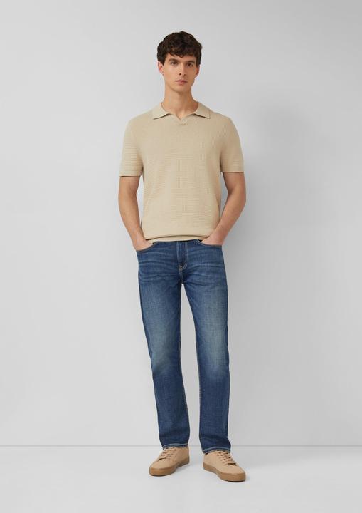 Produktbild s.Oliver Strickpullover aus Baumwoll-Leinen-Mix (M)