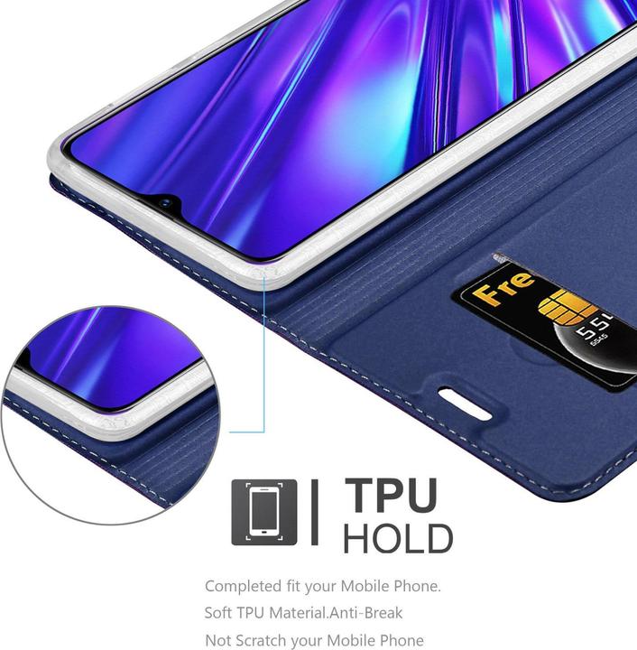 Image du produit Cadorabo Classy Book Housse pour Realme 5 / 5i / 6i / C3 (Domaine 5i, Domaine 6i, Realme 5, Realme C3)