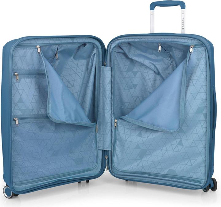 Actual product image Gabol Queens 4-wheel trolley M 64.5 cm with expansion fold (72 l)