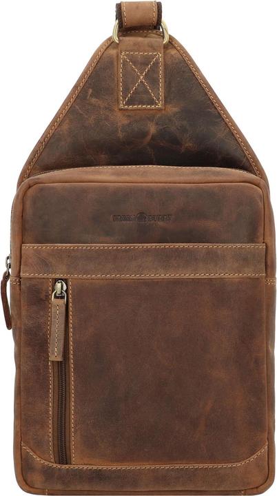 Immagine prodotto Greenburry Vintage Umhängetasche Leder 41 cm
