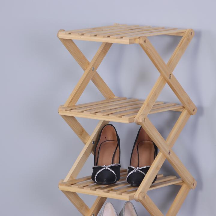 Produktbild Relaxdays Schuhregal faltbar (28 x 28 x 84 cm)