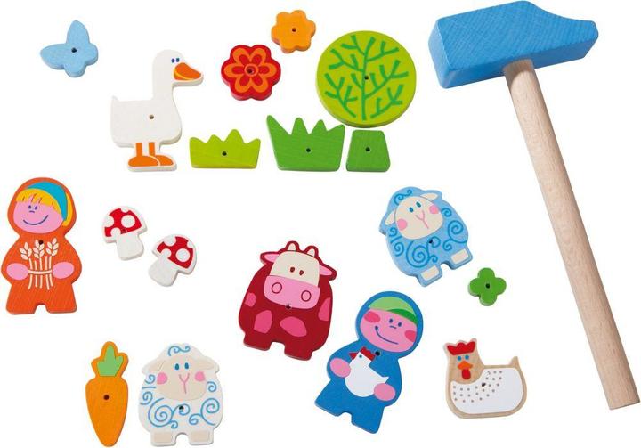 Produktbild Haba Nagelspiel Muh & Mäh