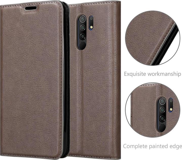 Actual product image Cadorabo Book Invisible Magnet Cover (Xiaomi Redmi 9)
