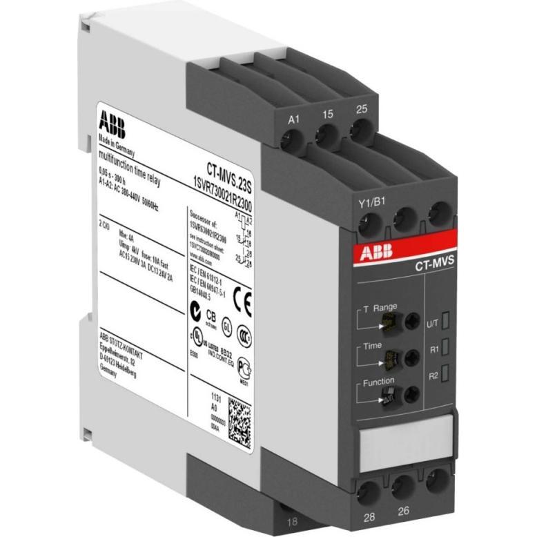 ABB Stotz S&J Multifunktionzeitrelais CT-MVS.23S, Relais