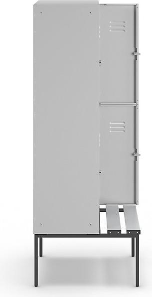 Actual product image Wolf Half height wardrobe with bench base (80 cm, 214 cm)