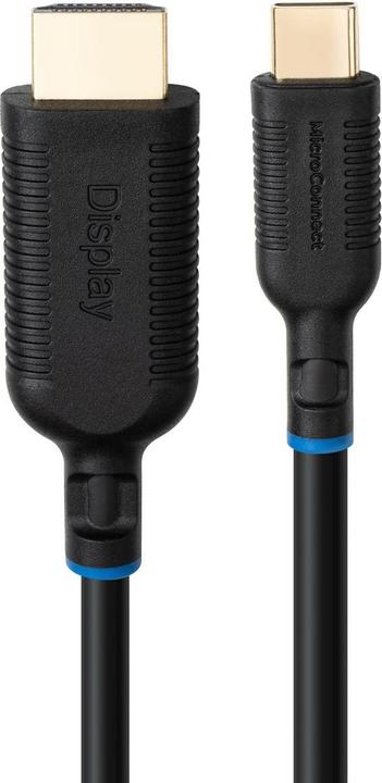Produktbild MicroConnect HDMI (Typ A) — USB C (5 m, USB Typ C, HDMI, 2.0)