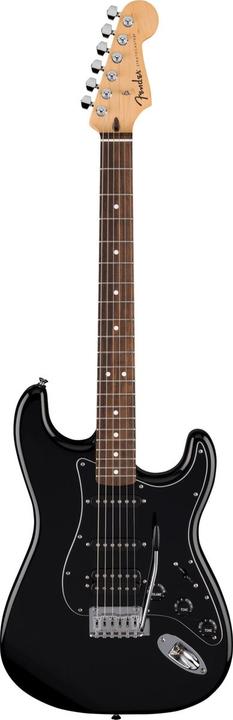 Immagine prodotto Fender Standard Stratocaster HSS IL Black elektrische gitaar (0266441506) (Chitarra elettrica, Collo: acero con finitura opaca, Corpo: Pioppo)