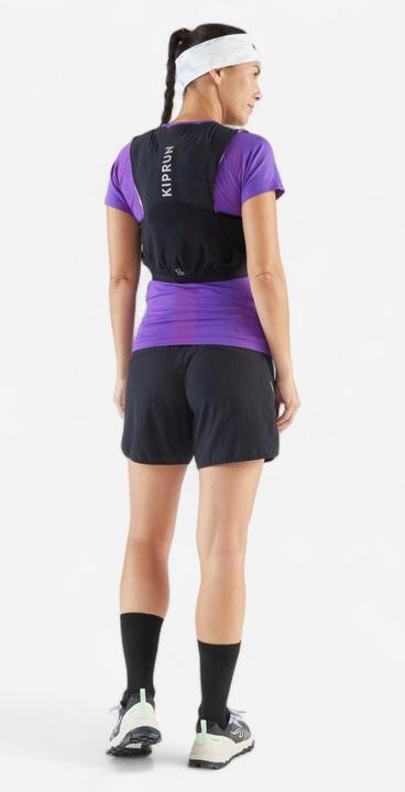 Produktbild Kiprun Laufshirt kurzarm Trailrunning Damen nahtlos - Run 500 Comfort Slim lila (XL)
