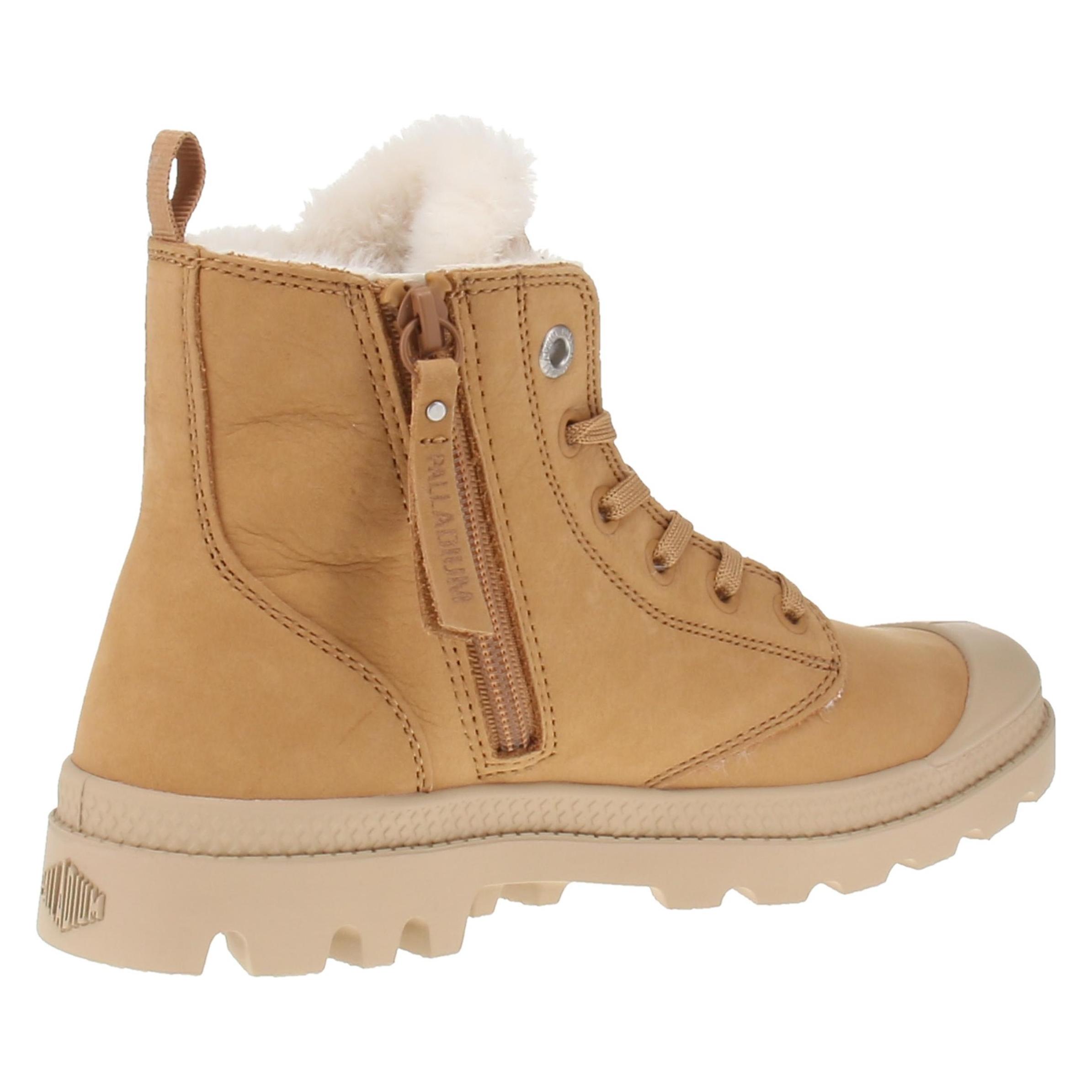Palladium, Vrouwen, Laarzen, Pampa Hi Zip, Bruin, (39)