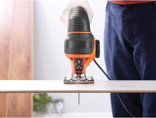 Actual product image Black & Decker Pendulum stroke jigsaw,620 watt