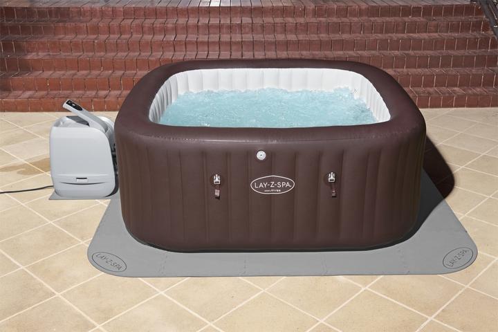 Actual product image Bestway Lay-Z-Spa Xtras floor protection tile set