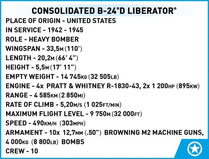 Actual product image Cobi Liberator
