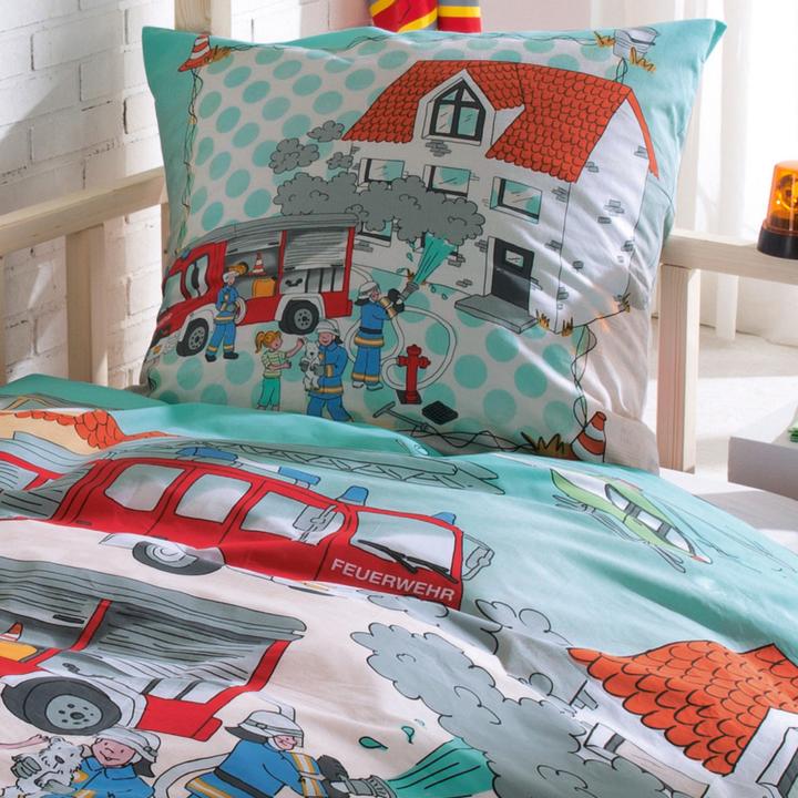 Immagine prodotto Erwin Müller Biancheria da letto per bambini "Polizia e Vigili del Fuoco