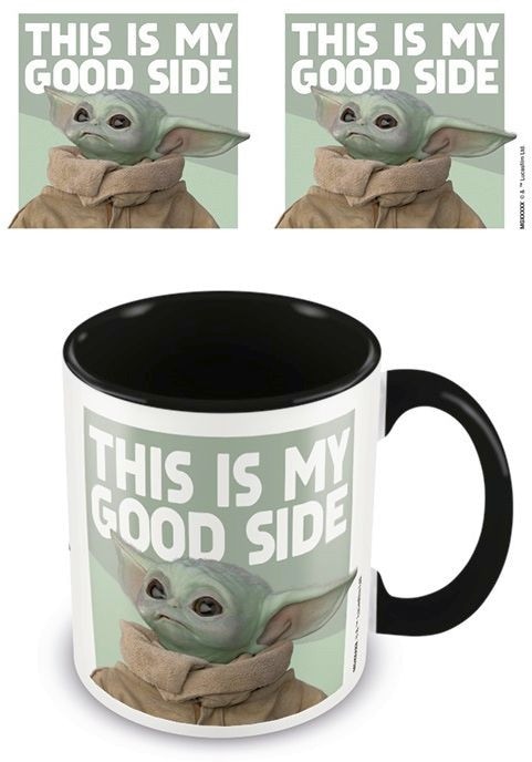 Produktbild Pyramid Star Wars: Tasse koloriert Baby Yoda (Good Side) - Tasse (315 ml, 1 x)
