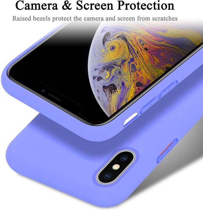 Produktbild Cadorabo TPU Liquid Silicone Case Cover (Apple iPhone X)